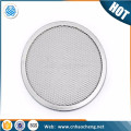 Alibaba China 6 10 12 13 16 18 20 24 inch food grade stainless steel wire mesh screen tray for barbecue grill and pizza